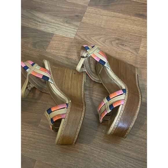 Ella Moss Ryann Wedge Sandal size 8/8.5 - Picture 3 of 5